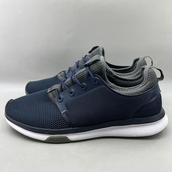 KURU Atom Running Shoes Men Size 13 Blue White Mesh Comfort Cushion Low Sneakers main image 8